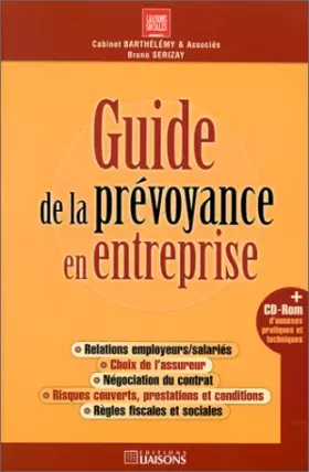 Couverture du produit · Guide de la prévoyance en entreprise