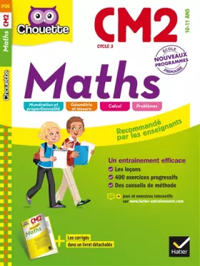 Couverture du produit · Maths CM2 - Nouveau programme 2016