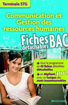 Couverture du produit · Communication et Gestion des ressources humaines Tle STG