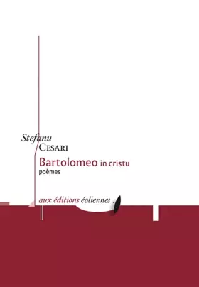 Couverture du produit · Bartolomeo in cristu: Poèmes