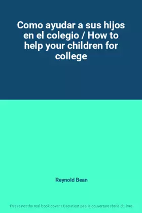 Couverture du produit · Como ayudar a sus hijos en el colegio / How to help your children for college