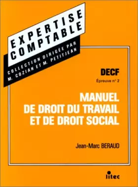 Couverture du produit · Manuel de droit du travail et de droit social, 5e édition. Epreuve n° 2 (ancienne édition)