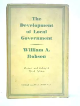 Couverture du produit · The Development of Local Government