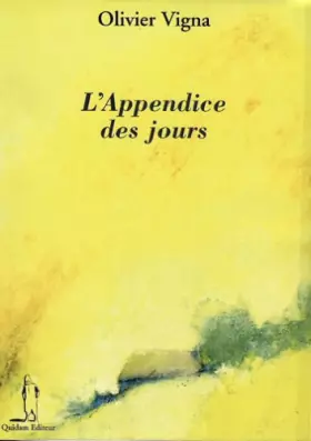 Couverture du produit · L'appendice des jours