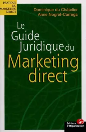 Couverture du produit · Le guide juridique du marketing direct