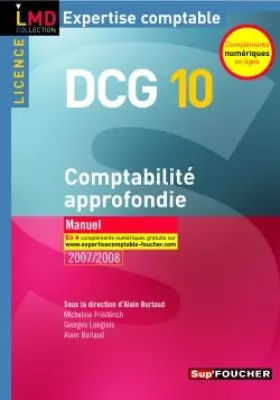 Couverture du produit · COMPTABILITE APPROFONDIE MANUEL (Ancienne édition)