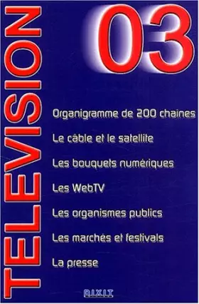 Couverture du produit · Télévision 2003