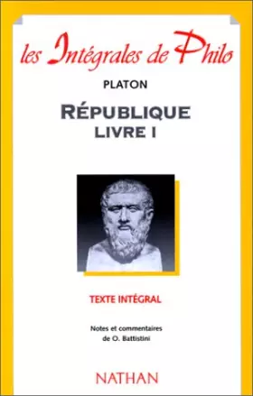 Couverture du produit · République, livre 1