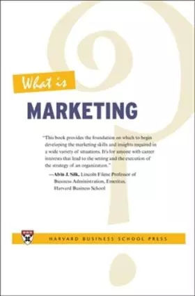 Couverture du produit · What Is Marketing?