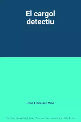 Couverture du produit · El cargol detectiu