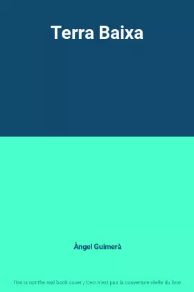 Couverture du produit · Terra Baixa