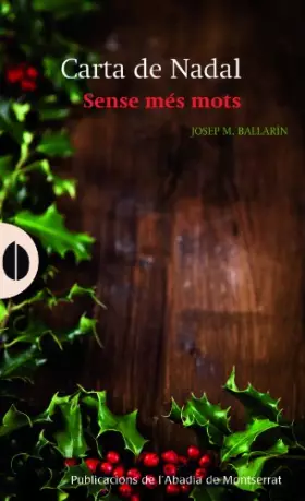 Couverture du produit · Carta de Nadal: Sense més mots: 219 (El Gra de Blat)