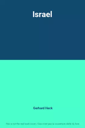 Couverture du produit · Israel