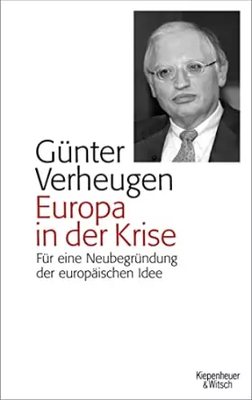 Couverture du produit · Europa in der Krise: Für eine Neubegründung der europäischen Idee