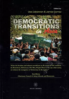 Couverture du produit · Democratic transitions in Asia