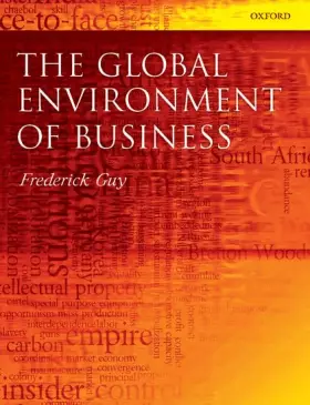 Couverture du produit · The Global Environment of Business