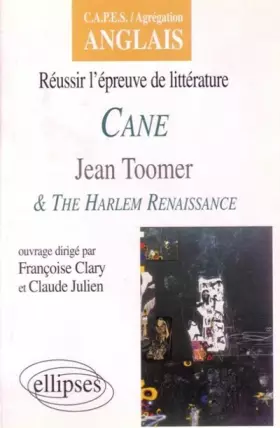 Couverture du produit · Cane de J. Toomer & The Harlem Renaissance