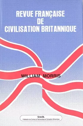 Couverture du produit · Revue française de civilisation britannique VOL XIII automne