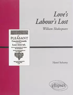 Couverture du produit · Love's Labour's Lost William Shakespeare