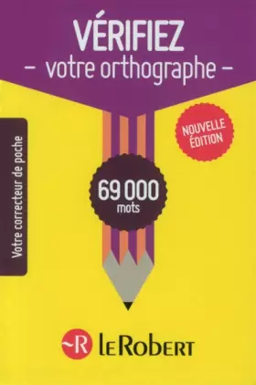 Couverture du produit · Vérifiez votre orthographe