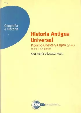 Couverture du produit · Historia antigua universal. proximo oriente y Egipto *tomo 1*