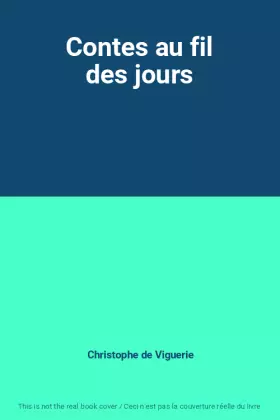 Couverture du produit · Contes au fil des jours
