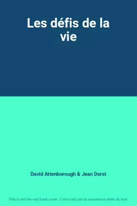 Couverture du produit · Les défis de la vie