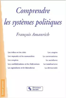 Couverture du produit · Comprendre les systèmes politiques