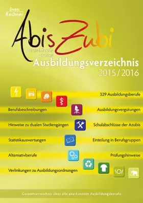 Couverture du produit · AbisZubi 2015/2016: Deutschlands großes Ausbildungsverzeichnis