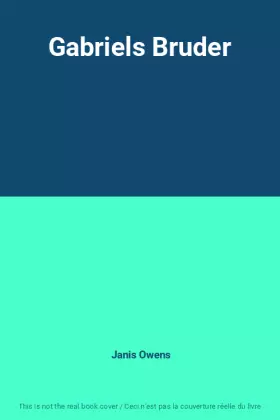 Couverture du produit · Gabriels Bruder