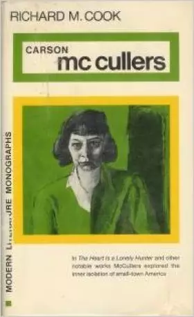 Couverture du produit · Carson McCullers (Modern Literature Monographs)