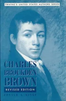 Couverture du produit · Charles Brockden Brown (Twayne's United States Authors Series)
