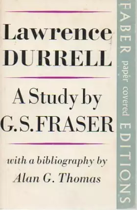 Couverture du produit · Lawrence Durrell a Study