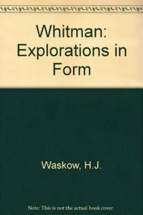 Couverture du produit · Whitman Explorations in Form