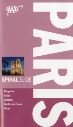 Couverture du produit · AAA Spiral Paris (AAA Spiral Guides)