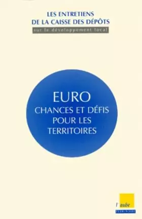Couverture du produit · Euro chances et défis pour les territoires