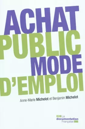 Couverture du produit · Achat public : mode d'emploi