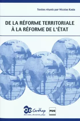 Couverture du produit · De la réforme territoriale à la réforme de l'état