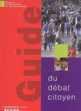 Couverture du produit · Guide du débat citoyen