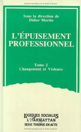 Couverture du produit · L'Epuisement professionnel