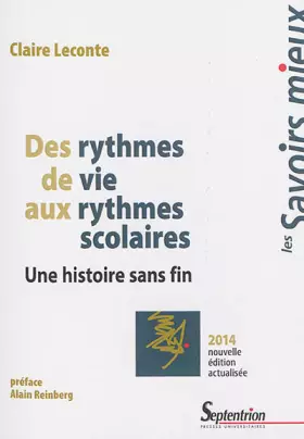 Couverture du produit · Des rythmes de vie aux rythmes scolaires une histoire sans fin: UNE HISTOIRE SANS FIN