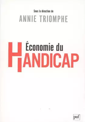 Couverture du produit · Économie du handicap
