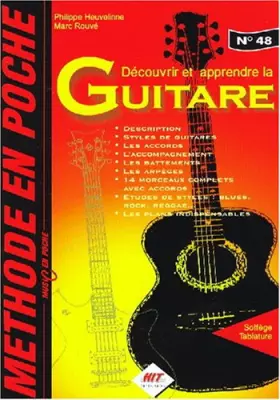 Couverture du produit · Decouvrir et apprendre la guitare music en poche N°48