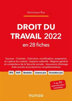 Couverture du produit · Droit du travail 2022 en 28 fiches (2022)