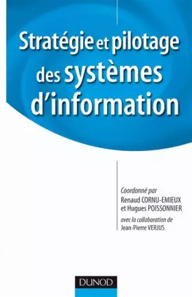 Couverture du produit · Stratégie et pilotage des systèmes d'information