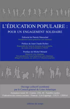 Couverture du produit · L'éducation populaire : pour un engagement solidaire