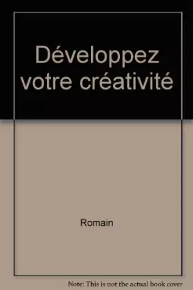 Couverture du produit · Développez votre créativité