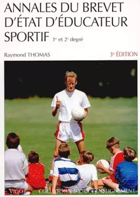 Couverture du produit · Annales du brevet d'état d'éducateur sportif, 3e édition