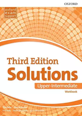 Couverture du produit · Solutions 3rd Edition Upper-Intermediate. Workbook