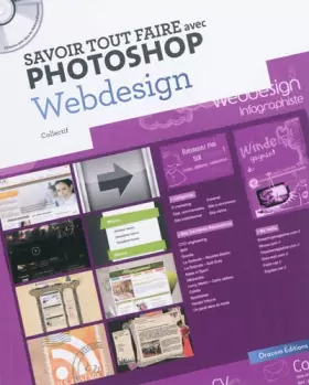 Couverture du produit · Savoir tout faire avec photoshop Webdesign (1CD)